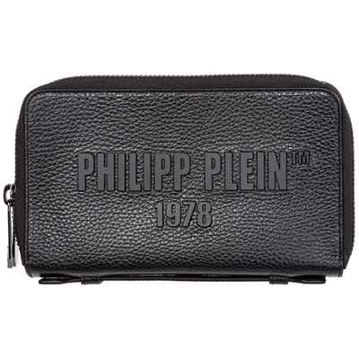 Philipp Plein Men's Briefcase Document Holder Wallet Pp1978 In Black