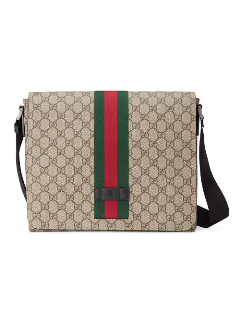 gucci messenger gg supreme