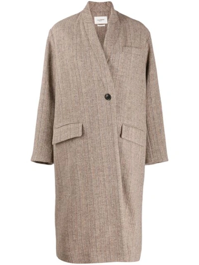 Isabel Marant Étoile Isabel Marant Etoile Taupe Henlo Coat