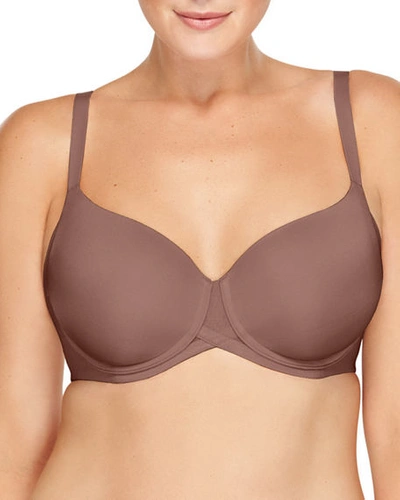 Wacoal Ultra Side Smoother Contour Underwire Bra In Brown