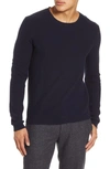 Theory Men's Medin Solid Cashmere Crewneck Sweater In Eclipse