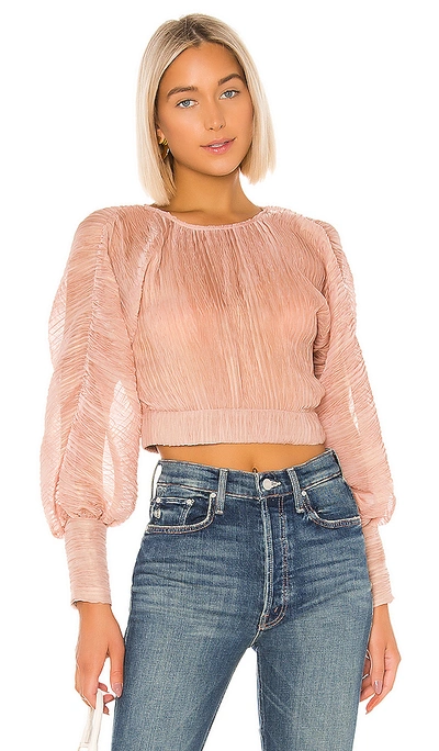 House Of Harlow 1960 X Revolve Nalin Blouse In Rose