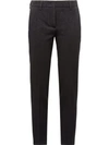 Prada Slim Trousers In Grey