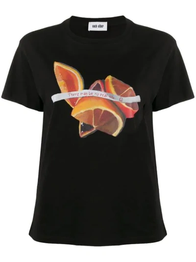 Each X Other Amanda Wall Charity Collaboration 'fortune' T-shirt In Black