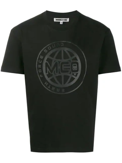 Mcq By Alexander Mcqueen T-shirt Mit Logo-print In Black
