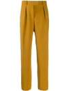 Apc Tailored Trousers In Yellow