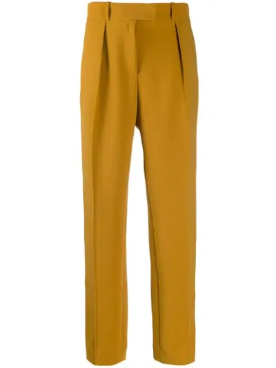 Apc Tailored Trousers In Yellow
