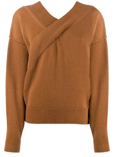 Each X Other Criss-cross Jumper In Brown