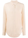 Calvin Klein Long Sleeved Shirt In Neutrals