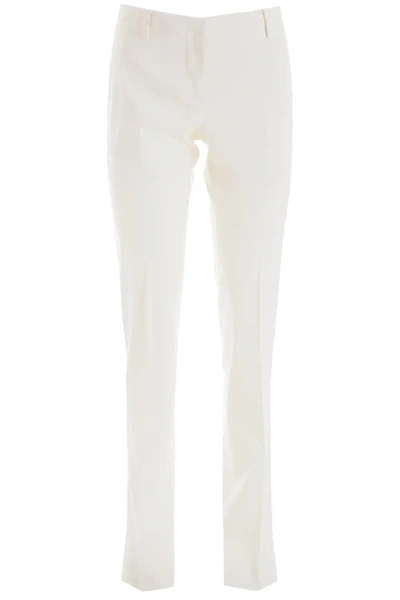 N°21 Classic Trousers In White