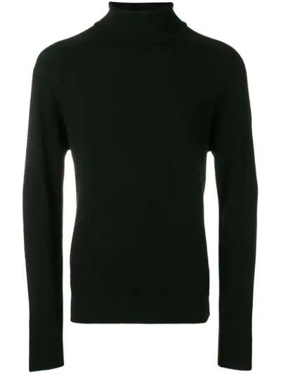 Ami Alexandre Mattiussi Turtleneck Sweater In Black