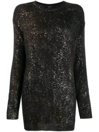 Avant Toi Sparkle-embellished Jumper In Grey