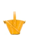 Nico Giani Nelia Mini Croc Bag In Yellow