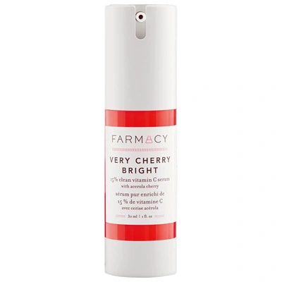 Farmacy Very Cherry Bright 15% Clean Vitamin C Serum With Acerola Cherry 1.0 oz/ 30 ml