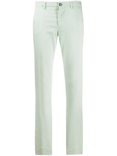 Berwich Laura Slim Fit Trousers In Green