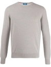 Barba Napoli Crew Neck Jumper In 050