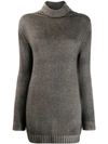 Avant Toi Turtleneck Jumper In V00202 Carruba