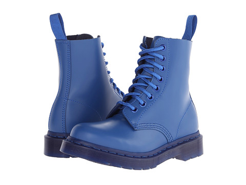 dr martens blue smooth