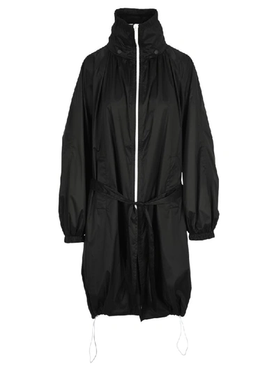Givenchy Mid-length Windbreaker In Black
