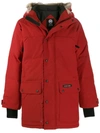 Canada Goose Emory Feather Down Parka - Red