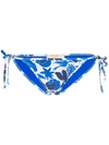 La Doublej Triangle Bikini Bottoms In Blue