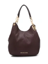 Michael Michael Kors Logo Plaque Tote Bag In 237 Barolo