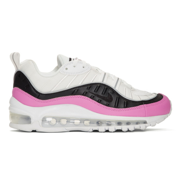 Nike Air Max 98 Se Women S Shoe White Clearance Sale In 100 Whtblk Modesens