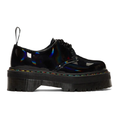 Dr. Martens Black Rainbow 1461 Quad Lace-up Derbys