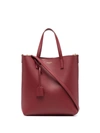 Saint Laurent Burgundy Toy North/south Shopping Tote