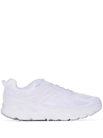 Hoka One One Opening Ceremony W Clifton 6 Sneaker In White