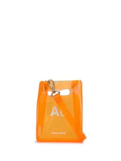 Nana-nana A6 Cross Body Bag In Orange