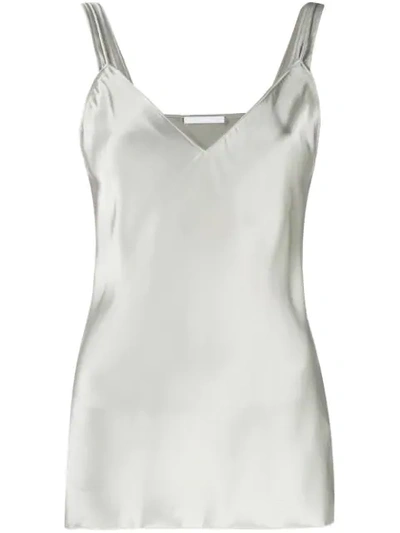 Helmut Lang Double Strap Slip Top In Neutrals