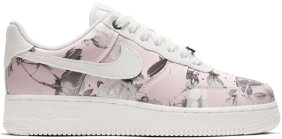 Pre-owned Nike Air Force 1 Low Floral Rose (women's) In Summit White/summit White-summit White