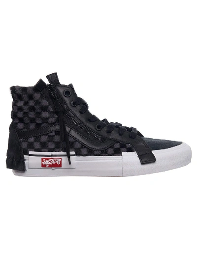 Vans Sk8-hi Cap Sneakers In Black