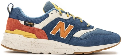 Pre-owned New Balance  997 Outdoor Pack Blue In Blue/varsity Orange