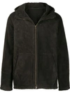 Salvatore Santoro Fur Lined Jacket - Grey