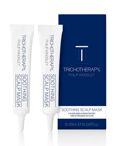Philip Kingsley Trichotherapy Soothing Scalp Mask (2 X 20ml) In White