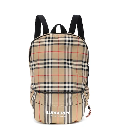 Burberry Kid's Rex Convertible Backpack Belt Bag In Beige