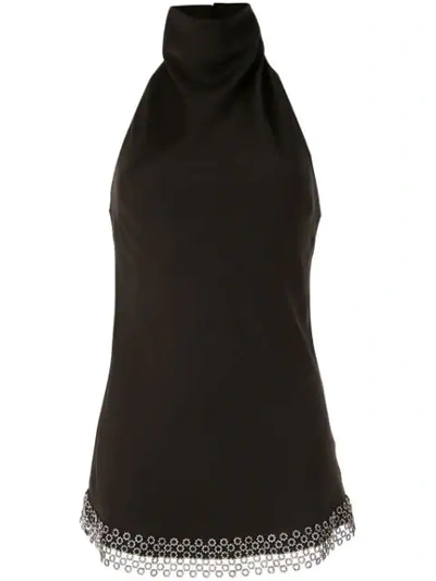 Ellery Limogie Halterneck Top In Black