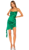Amanda Uprichard X Revolve Violetta Dress In Dark Green