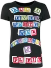 Philipp Plein Statement T-shirt In Black