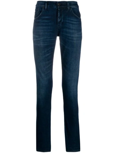 Dondup 'ritchie' Skinny-jeans In 800 Blu