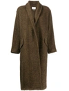 Isabel Marant Étoile Oversized Coat In Green