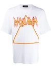 Dsquared2 Contrast Logo T In White