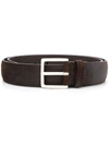 Orciani Faded Effect Belt In Testa Di Moro