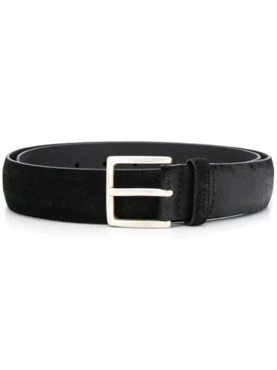 Orciani Faded Effect Belt In Black