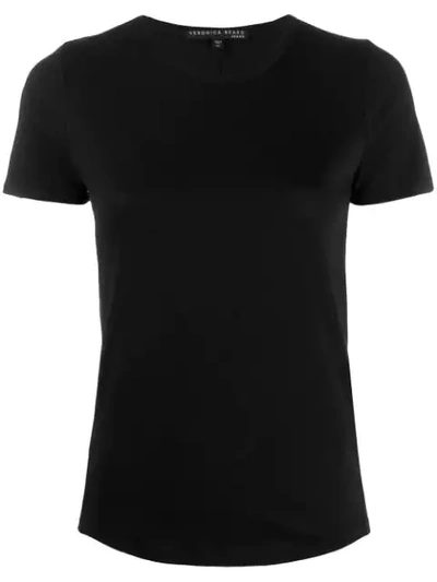 Veronica Beard Fitted T-shirt In Black