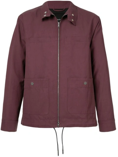3.1 Phillip Lim Zip-up Jacket In Purple