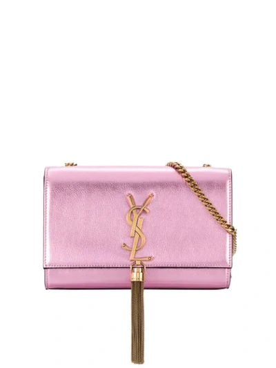 Saint Laurent Small Kate Shoulder Bag In Pink