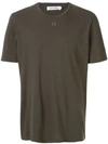 Craig Green Embroidered Hole Detail T-shirt In Green